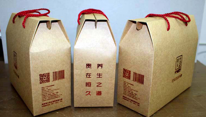 定制個性化禮盒包裝，助推五谷雜糧高大尚